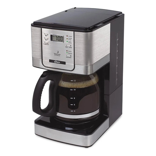 Cafetera De Filtro Oster 4401 Negro/plata Color Negro