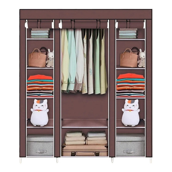 Ropero Rack Closet Armable Guarda Ropa Recamara Organizacion