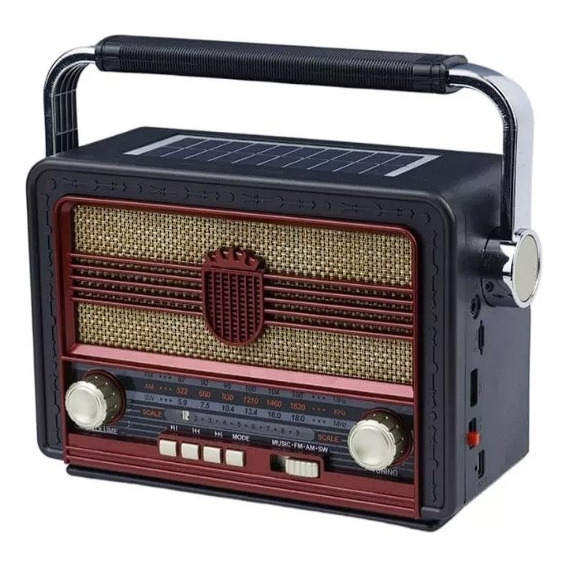 Radio Vintage Retro Am Fm  Usb Mp3 Bluetooth Estilo Antiguo