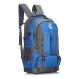 Mochila Mochilero Camping 40  5 Litros Excursión Trekking Color Azul 15175