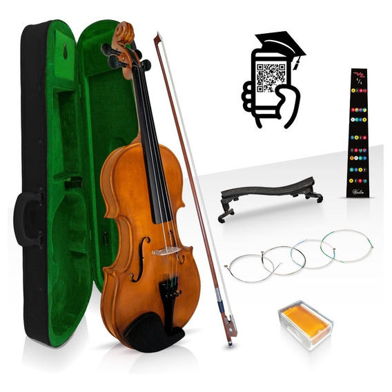 Violin Divarius Tiger 4/4 Estudiante Mate