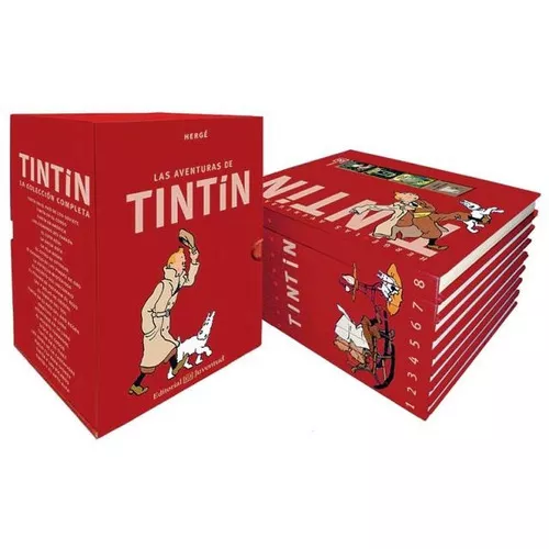 Tintin Coleccion Completa.23 Tomos.Tapa Blanda.Herge.Haddock.Milu.Juventud