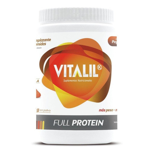 Full Protein Vital Reemplazante De Comidas Batido Proteico Sabor Frutilla
