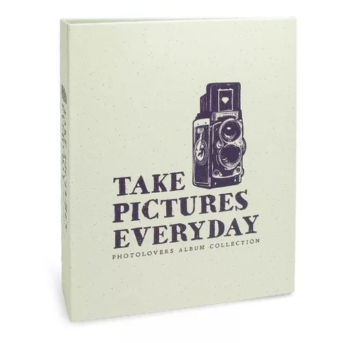 Álbum de 160 fotos, 10 x 15 pulgadas, estilo ical creativo, hojas