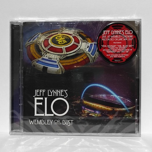 Jeff Lynne's - Elo - Wembley Or Bust - 2 Cds Importado Nuevo