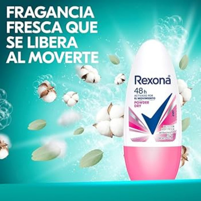 Desodorante Antitranspirante Roll On Rexona Powder 30 Ml