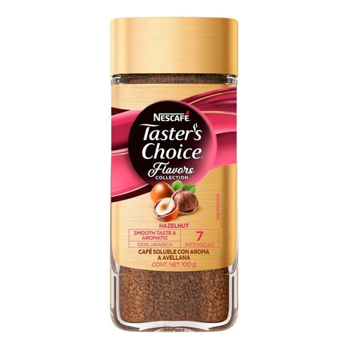 Taster's Choice Café Soluble Sabor Avellana Hazelnut 100g