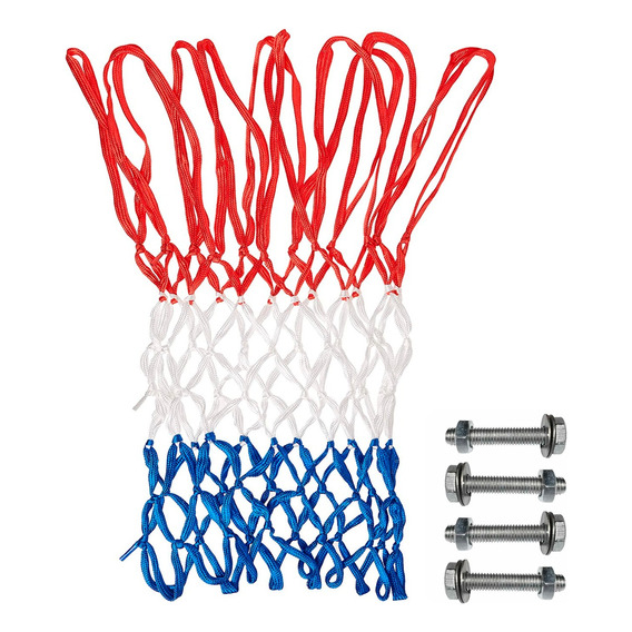 Red Aro Basketball Nylon 12 Ganchos Santana Juegos