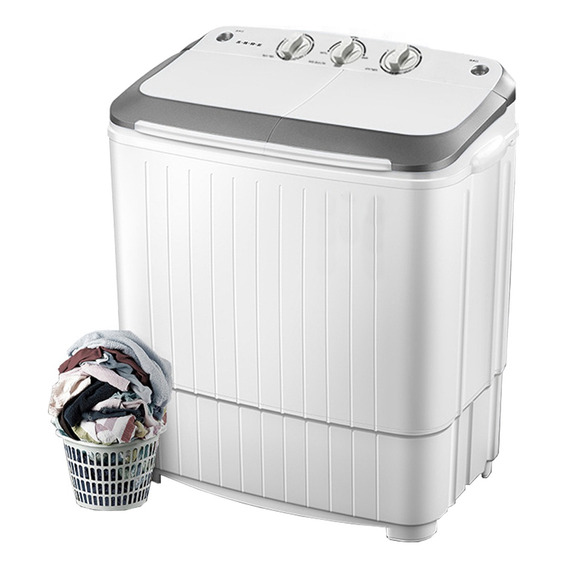 Lavadora semiautomática TaiWall L190 blanca 9kg 110 V - 127 V