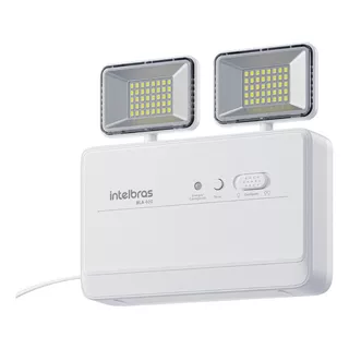 Luminária De Emergência Bla 600 Lumens Intelbras C/ Bateria Cor Branco 110v/220v