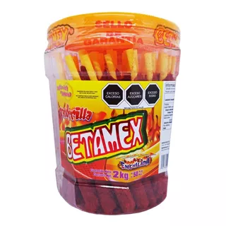 Banderilla De Tamarindo Betamex Vitrolero 2kg 50pz Michelada