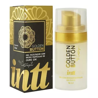 Intt Golden Button Gel Lubrificante Íntimo Anal Sem Dor