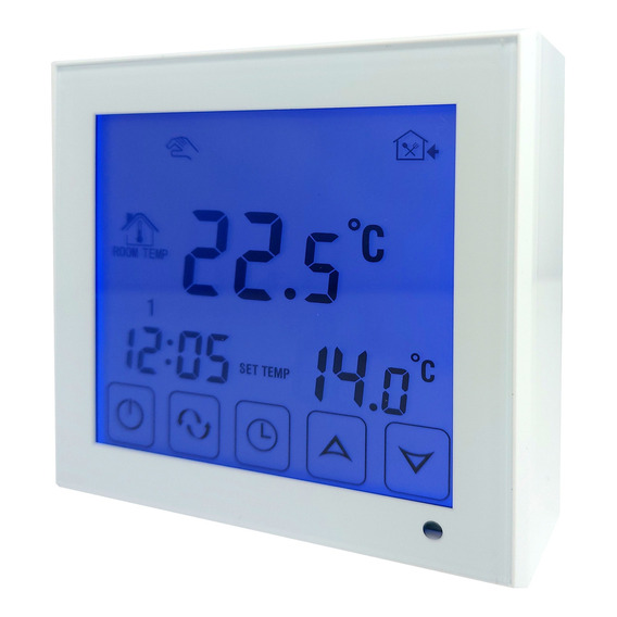 Termostato Ambiente Programable Calefacción Pantalla Táctil