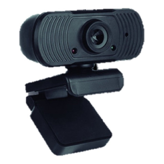 Camara Web Video Webcam 1080 Fullhd Zoom, Meet, Teletrabajo Color Negro