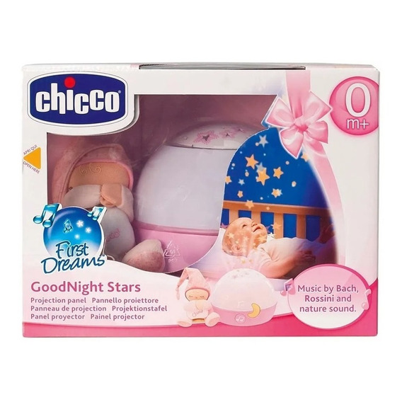 Proyector Movil Cunero Musical Goodnight Stars Chicco 