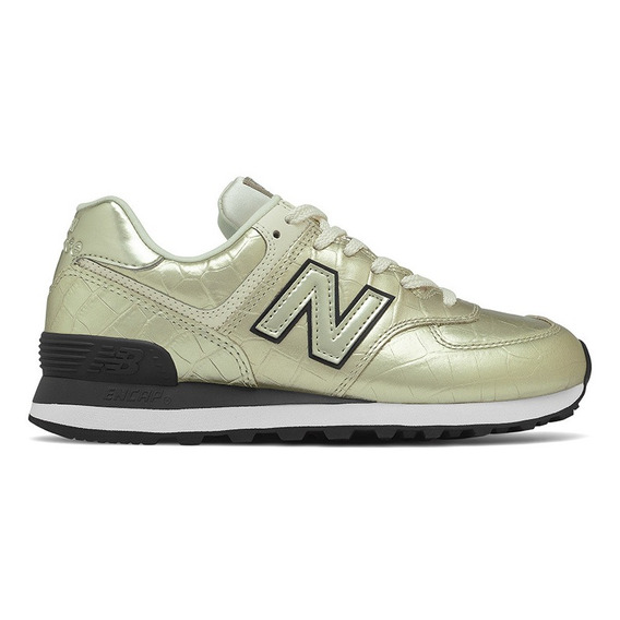      Zapatillas Urbanas Mujer New Balance Wl574pi2 Dorado