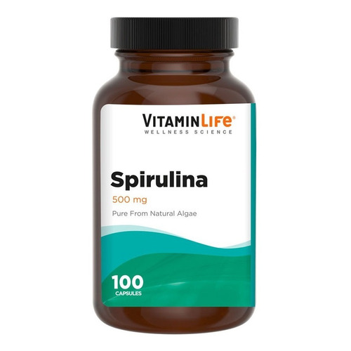 Spirulina (500mg / 100 Capsulas) - Vitamine Life