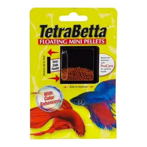 Alimento de peces que mejora la coloración Tetra Betta Mini Pellets 4.5g