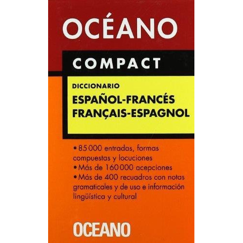 Dicc.oceano Compact Esp-fra Fra-esp, De Vv. Aa.. Editorial Oceano En Español