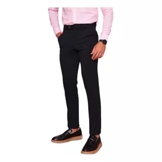 Calça Social Alfaiataria Masculina Confort Stretch