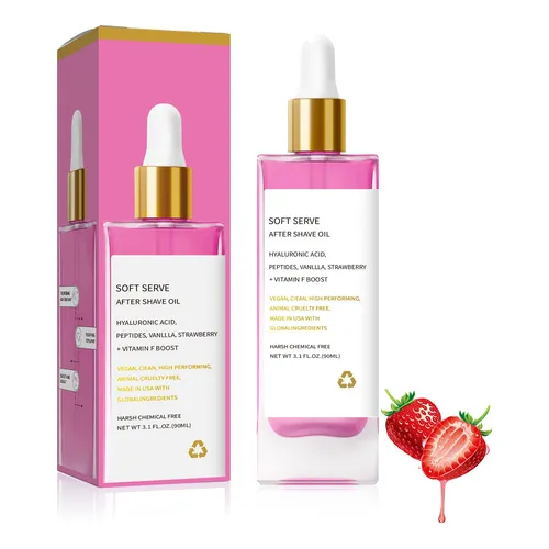 Soft Serve After Shave Oil, Strawberry Vanilla, 90ml | MercadoLibre