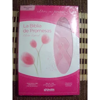 Biblia De Promesas Edicion Especial Color Rosa Cancer