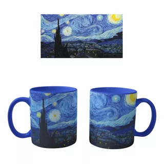 Mug Pocillo De Color Obras De Arte La Noche Estrellada Taza