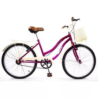 Bicicleta Aro 24 Feminina Retrô