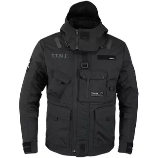 Campera Moto Rs-taichi Monster Black Adventure Invierno