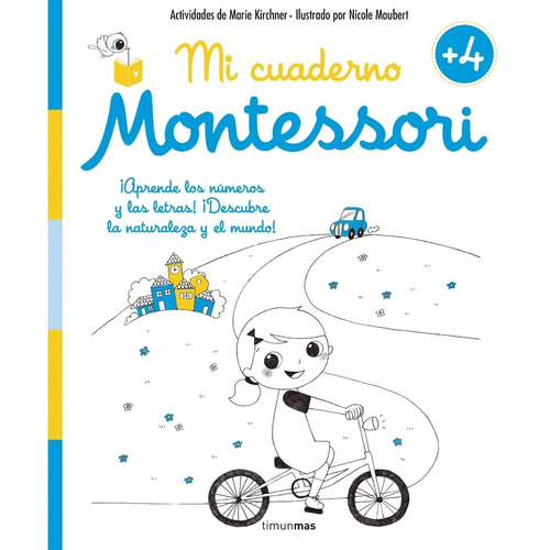 Pack Mi Cuaderno Montessori 3, 4, 5 Y 6 Años (4 Titulos)