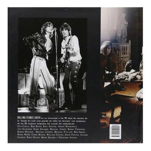 Libro Rolling Stones 50x20
