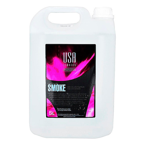 Liquido Para Máquinas Humo Usa Liquids Linea Disco Dj 5L