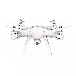 Drone Syma X8pro Con Cámara Hd Blanco 2.4ghz 1 Batería