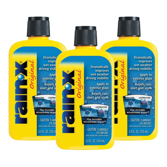 Tratamiento Anti Lluvia Rain X 800002245 103 Ml - 3 Pack