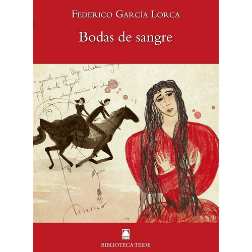 Biblioteca Teide 072 - Bodas de sangre -Federico GarcÃÂa Lorca-, de Fortuny Giné, Joan Baptista. Editorial Teide, S.A., tapa blanda en español
