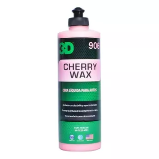 3d Detailing Cherry Wax Cera Crema Wet Look 473ml