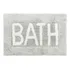 Jean Pierre Cotton Bath Rug - Soft Cotton Bath Mat - Decorac