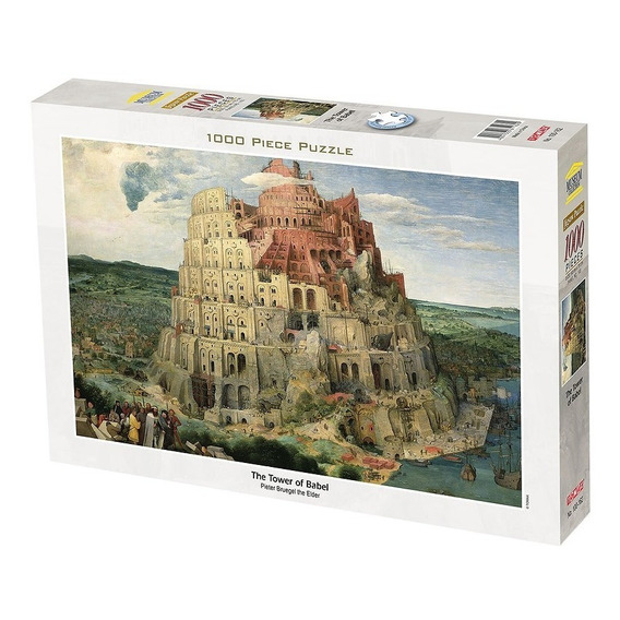 Puzzle Jigsaw Rompecabezas Tomax Torre De Babel 1000 Piezas 