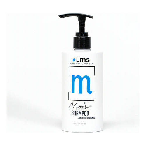 Shampoo #lms Hidratante Micellar Ácido Hialurónico X320ml