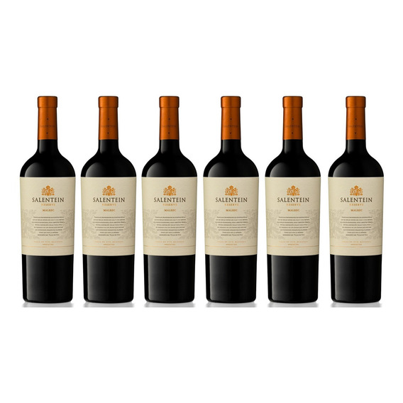 Salentein Reserva Malbec Caja X6 Unidades Zetta Bebidas