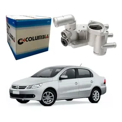  Carcaça Termostatica Aluminio Voyage 1.0 1.6 8v 2009 A 2012