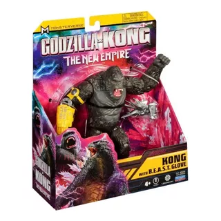 Muñeco Kong Godzilla X Kong Y Accesorio The New Empire 16 Cm