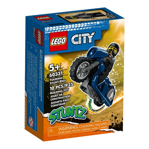 Lego City Moto Acrobática Carretera Tipo Chopera 60331