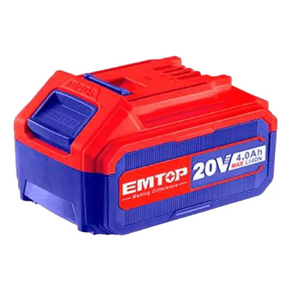 Bateria Emtop 20v 2 Amperes Ah Litio P20s Con Led