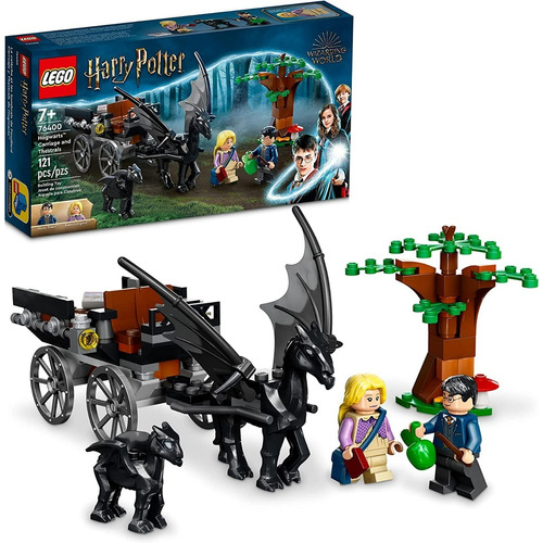 Kit Lego Harry Potter Carruaje Y Thestrals De Hogwarts 76400 Cantidad de piezas 121
