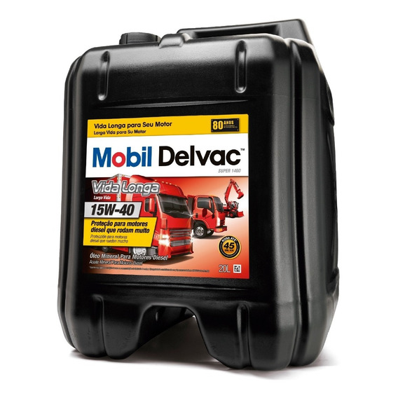 Aceite Para Motor Diesel 15w40 Mobil Delvac Por 20 Lts - Tyt