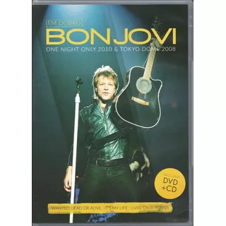 Bon Jovi Dvd + Cd  One Night Only 2010 & Tokyo Dome 2008