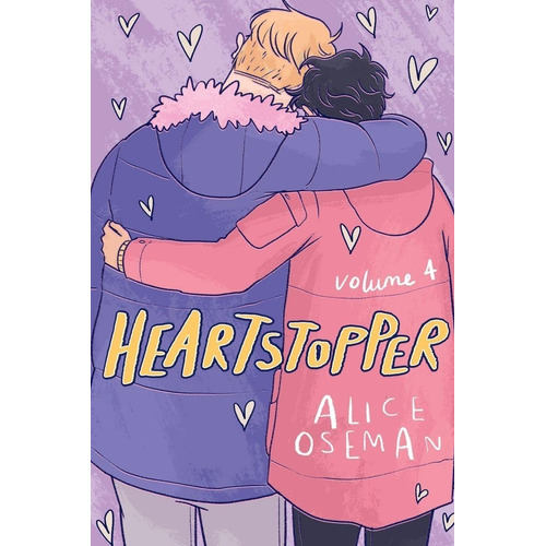 Heartstopper 4 - Alice Oseman - En Inglés Original Color De La Portada Inglés