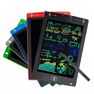 Tablet Infantil Lousa Mágica Tela Lcd De Escrever E Desenhar