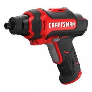 Desarmador Inalambrico Craftsman Recargable 1/4, 4v Color Rojo Frecuencia 0